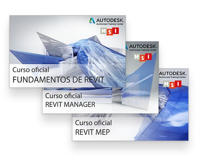 Pack de cursos Fundamentos de Revit, Revit Manager y Revit MEP